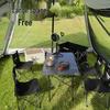 Hexagonal Outdoor Camping Canopy with Detachable Mosquito Net