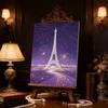 DIY Diamond Art Pearl Painting Kit for Adults, Romantic Tower Shaped Pearl Art Painting Wall for Home Office Decor Handmade Gift