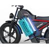 Bicicletta Elettrica Fuoristrada G-FORCE ZMPRO Batteria 52V40Ah Motore 750W Ruote da 20 Pollici E-Bike da Montagna Off-Road per Adulti