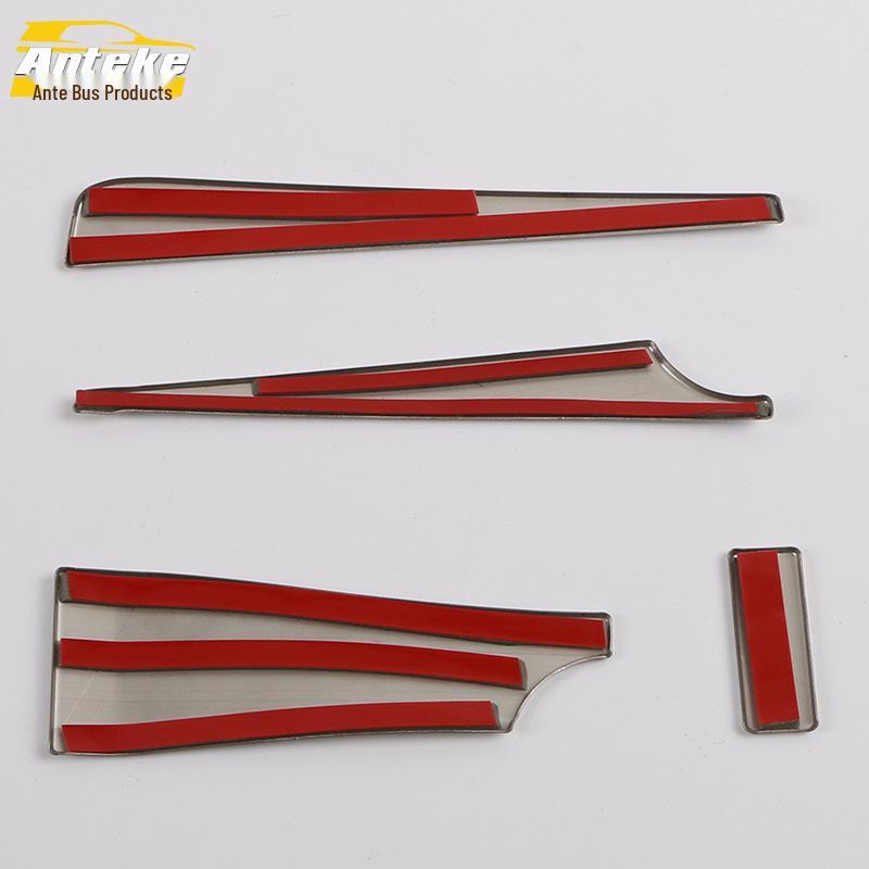 Mazda 3 Front Air Vent Trim: Center Console A/C Vent Accessory for 2020 Model