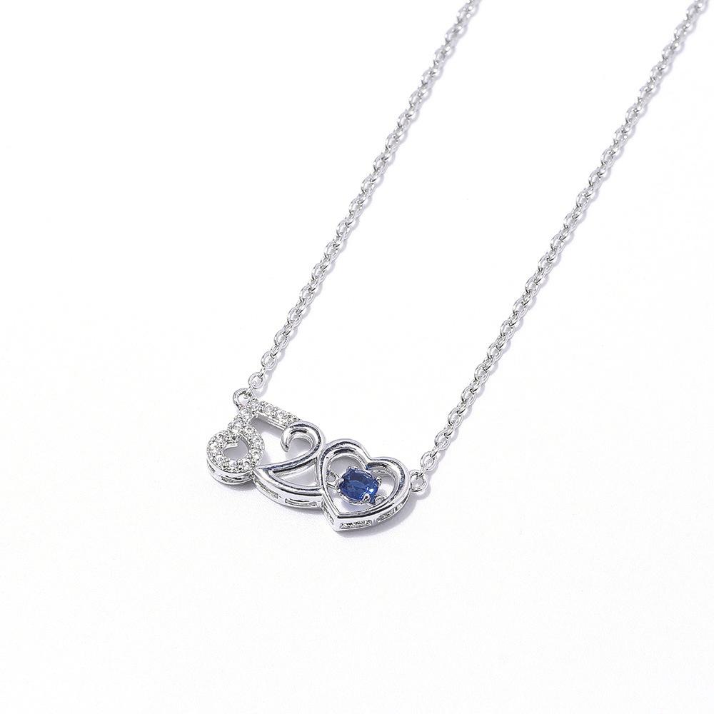 Liebesanhänger Liebesgeständnis Geschenk Kurze Schlüsselbeinkette Ich Liebe Dich Nummer 520 Halskette Farbe Mehr