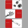 Professional Multipurpose Bidirectional Ratcheting Socket Head 72 Precise Teeth Short Handle Construction 3 Size Option