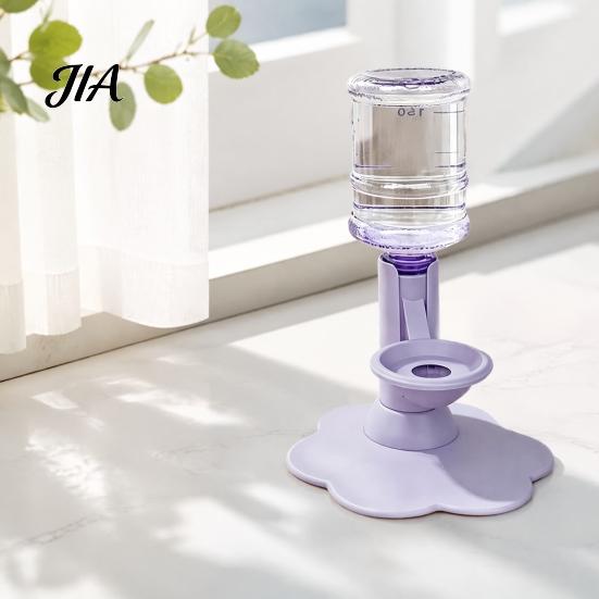 Automatisk VannDispenser for Katter Tyngdekraftmatet KattDispenser, 640ml Beholder, PåfyllingsSkål, Opphøyd Enkel Rengjøring KattedyrSkål Håndfri HydreringsStasjon