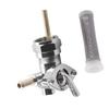 Harley 0705-0282 Benzinhahn Benzinhahn für 0,9 Zoll (22 mm) (13/16 Zoll) 90 Grad Links