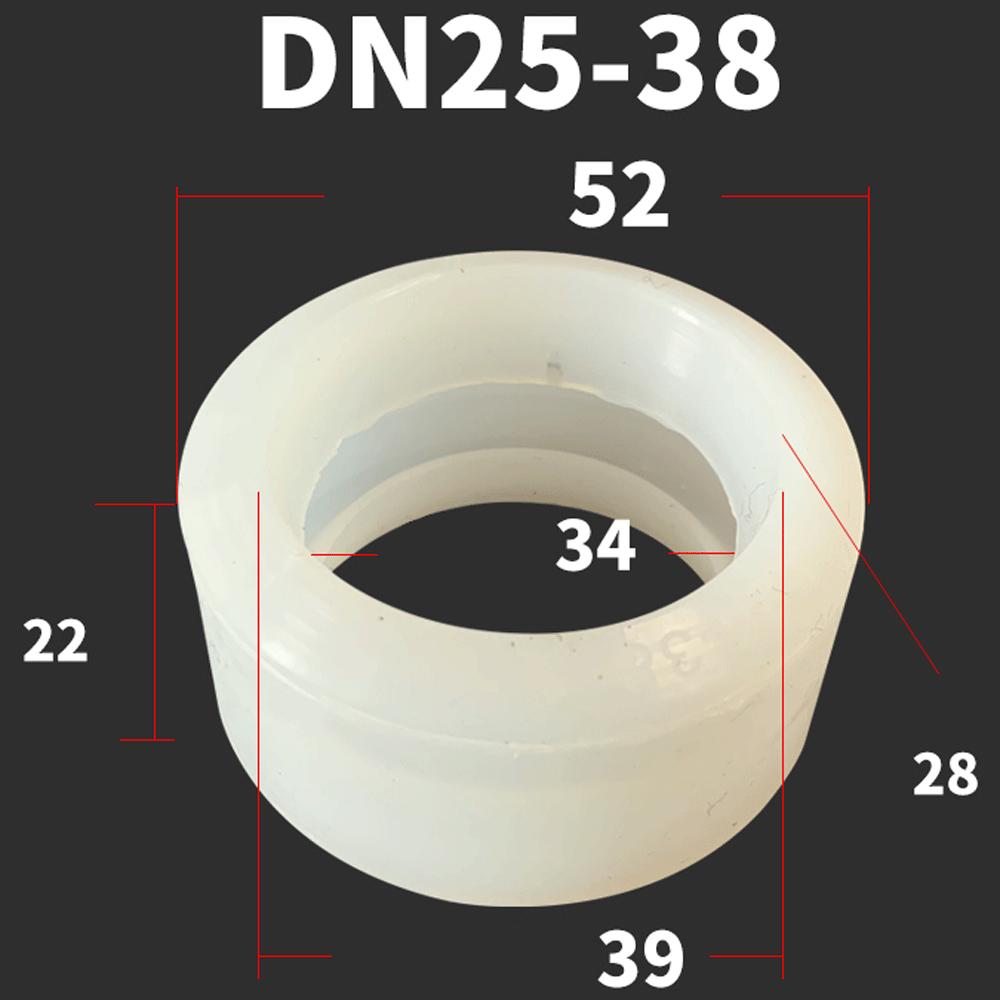 DN0.75-200 VMQ Slicone Rubber Sealing Seal Gasket Strip For Hough Section Coupling Clamp O-shaped groove