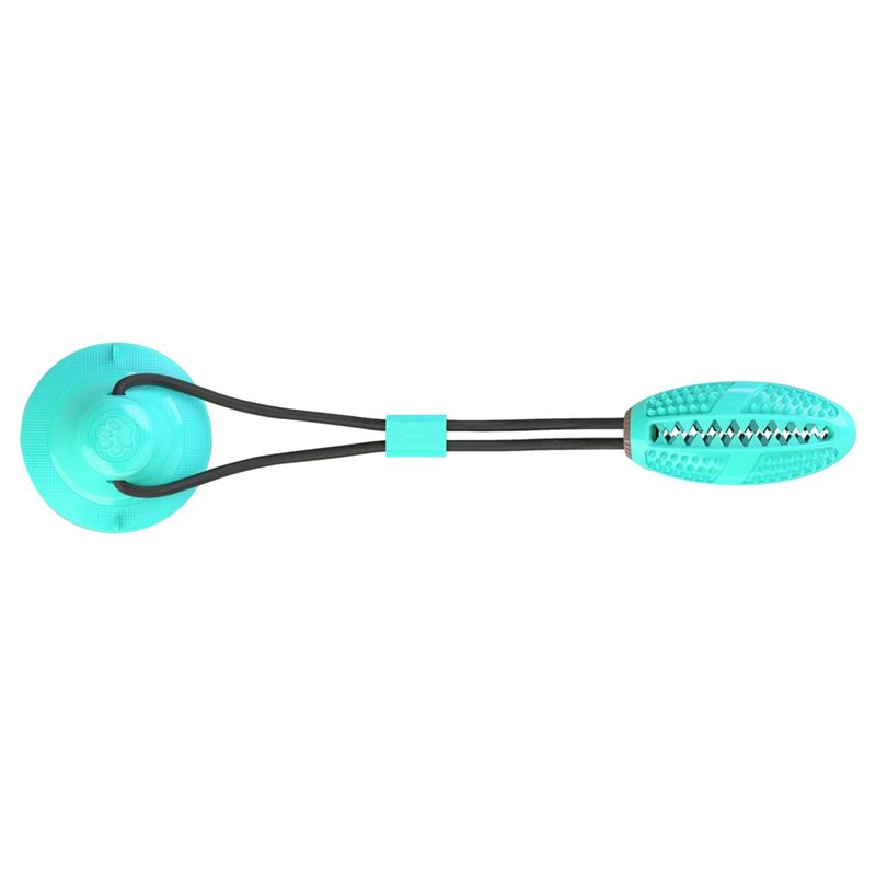 Practical-Pet Dog Suction Cup Chew For Dogs Interactive Rope Leaking Food Ball Tooth Cleaning Training Accessories