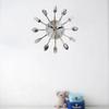 Removable Cutlery Wall Clock 3D Metal Clock Room Home Decoration Spoon Fork Wall Clock  Restaurant
