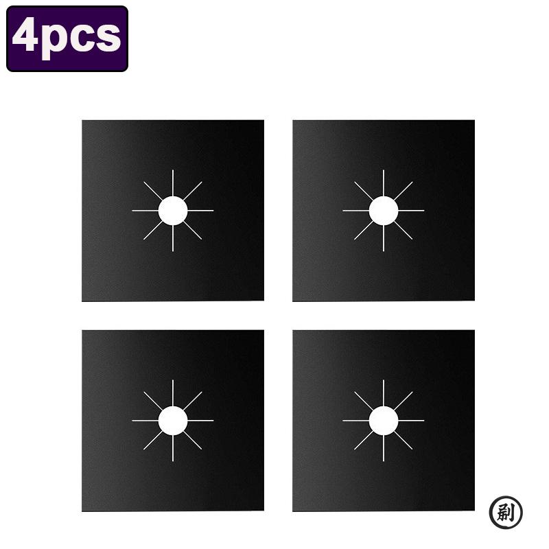 Gas Stove Protector Pad Cooker Lid Liner Cleaning Pad For Kitchen Cookware Accessories Pieces Reusable Boiler Hood Protective