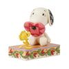 JIM SHORE Snoopy mit Nase durch Herz 6016259