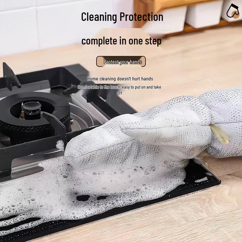 ZISIZ Steel Wire Heavy-Duty Dishwashing Gloves