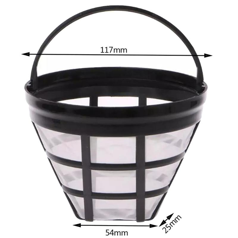 Reusable Coffee Filter Basket Cup Style Coffee Machine Strainer Mesh