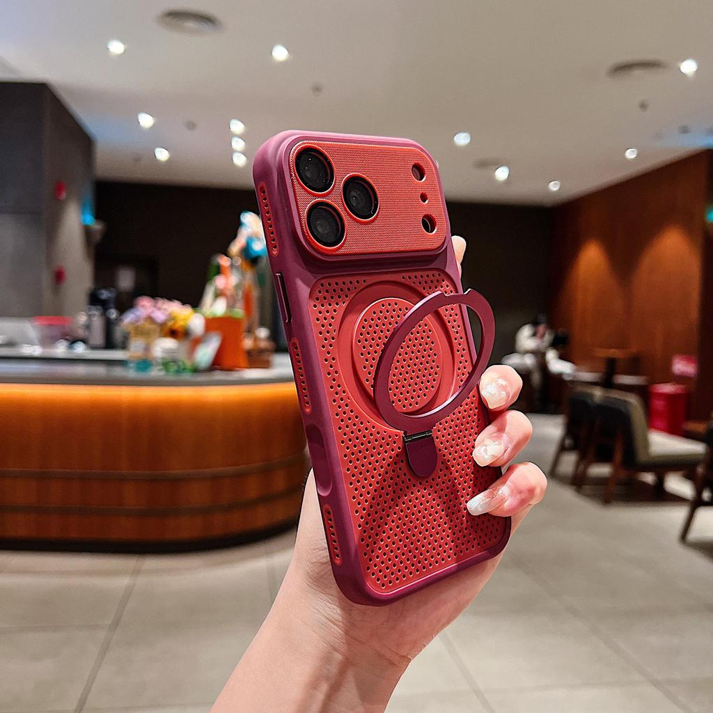 Compatible Apple Case: 17 Pro Max, 15 Pro Lens Film, 14 Magnetic Cooling, 12 Wear-Resistant Anti-Slip