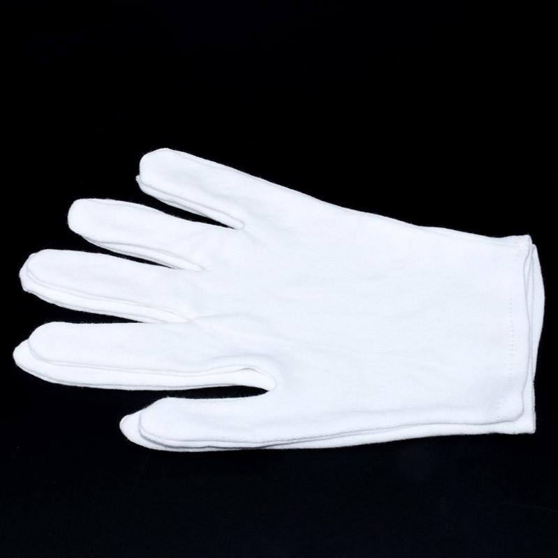 Thickened Cotton Gloves, Work And Play Etiquette Cotton Gloves, Work And Labor Insurance White Gloves