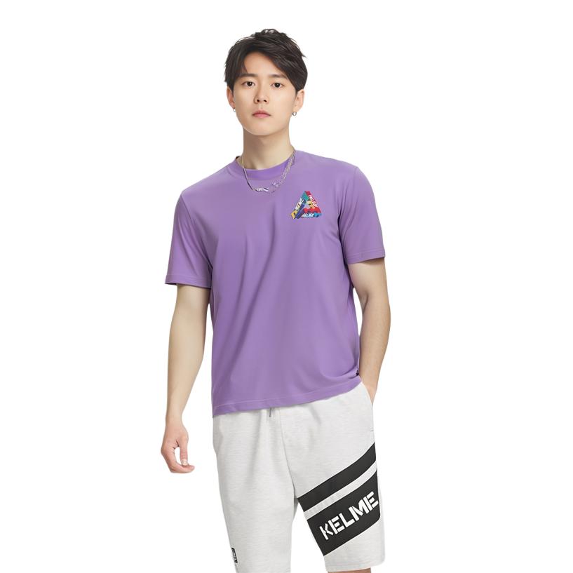 Palace Tri-Visions T-Shirt Violet Men Tops Purple P22TS342