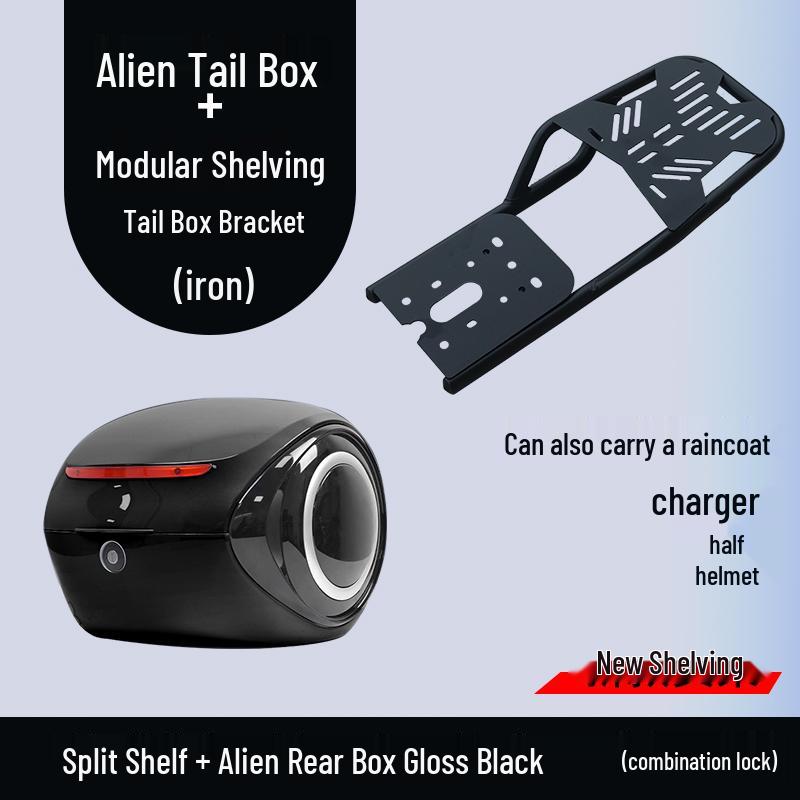 Rear Box Bracket Luggage Rack for Ninebot Electric Scooters: F60, F90, F90M, FZ110, F2Z