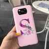 For Xiaomi Poco X3 NFC Case Soft Silicone TPU Cute Letter Back Cover For Xiaomi Poco X3 Pro Bumper PoxoX3 NFC Phone Cases 6.67''