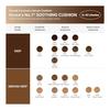 Parnell Shikamanu Serum Cushion Foundation #21 Fair Ivory Light Natural Cover Soothing Gloss Air Cover No Unevenness or Makeup Buildup Adhesive Base