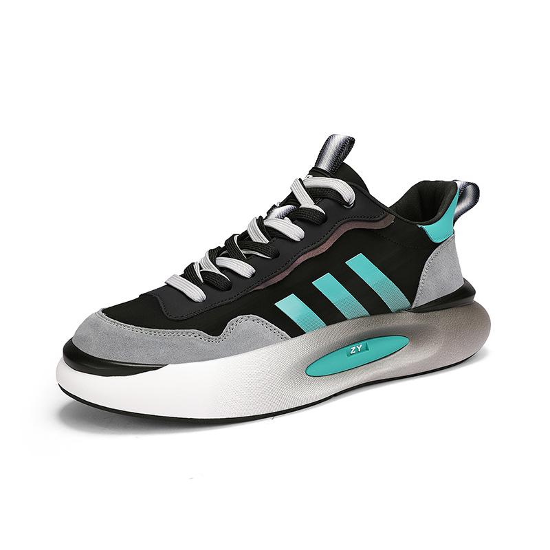 Autumn and winter casual dad shoes high-end platform fashion sports soft-soled non-slip running shoes