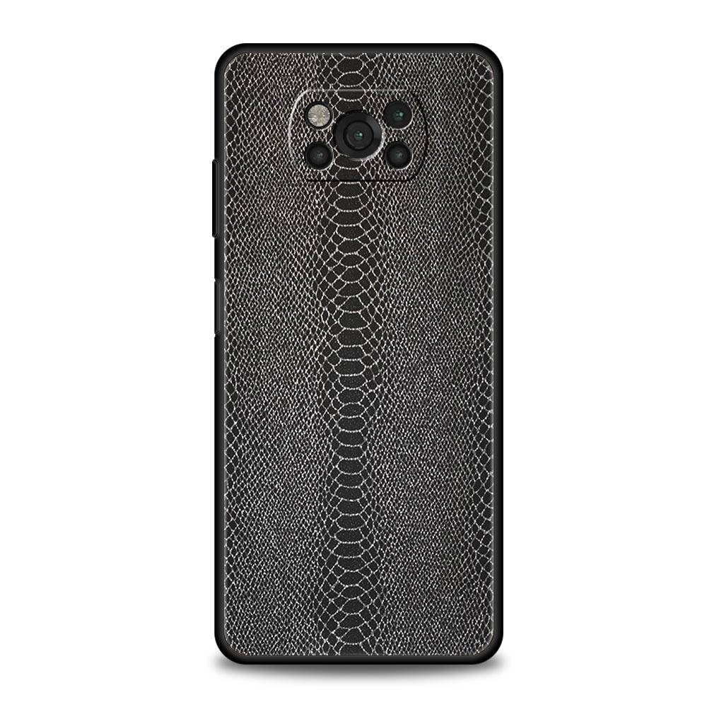 Pretty Luxury Snake Skin Phone Case For For Xiaomi Poco X6 X5 Pro X4 X3 NFC F5 Pro F4 F3 GT M5 M4 Pro 5G M3 C51 C50 C55 Cover