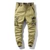 Men's Camouflage Multi-Pocket Elastic Cuff Overalls W9032