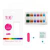 Neue Nail Art Sticker Cartoon Niedliche Zwiebel Rosa Liebe Wasserdichte Nagelaufkleber Vollständiger Aufkleber