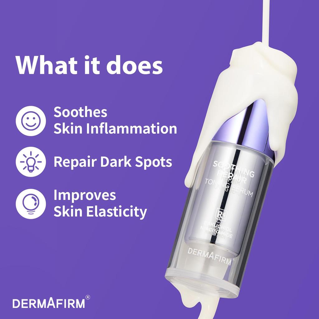 from within DERMAFIRM R4 Soothing Repair Toning Serum Retinol Bactiol Glutathione Niacinamide Glow Pigmentation Large Capacity 30ml Korean Cosmetics