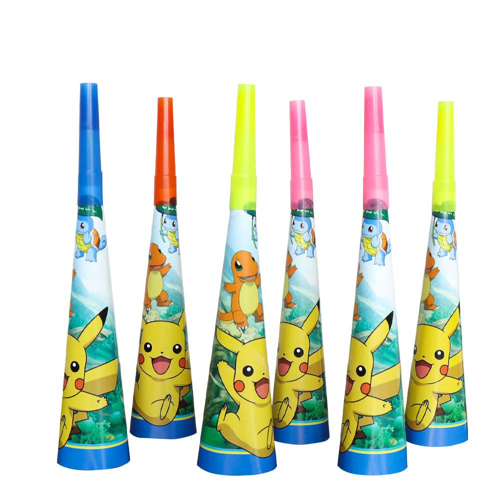 Pikachu Birthday Party Supplies: Disposable Plates, Cups, Napkins, Decorations for Girls, Children's Day Essentials.