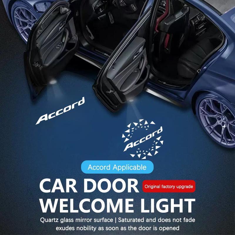 For Honda AcLED Car Door Logo Light Ghost Shadow Welcome Light For Honda Accord 9Th 10Th Gen 2014-2022 Decoration Accessories