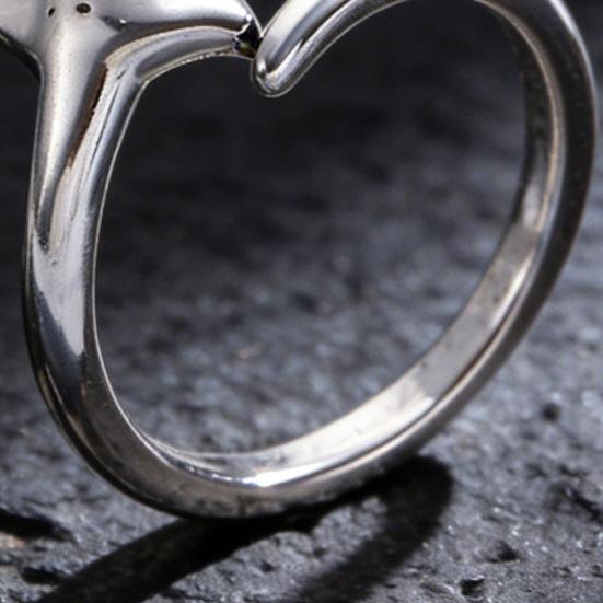 Manta Ray Ring for Women Cute Ocean Sea Animal Adjustable Rings Jewelry Gifts for Girlfriend Wife Mom