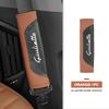BQVLT1 Car Seat Belt Shoulder Cover Protection Pads Safety Belt Accessories For Alfa Romeo GT Stelvio F1 Brera Volante Tonale Gloria
