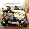 New Goblin Slayer Beding Set Single Twin Printed Bed Linen Set With Pilowcase Bed Soft Duvet Cover Single Double Quen Super King-Sized Dimensionsd