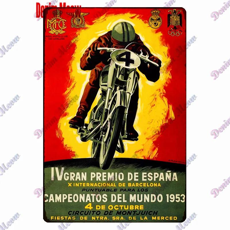 

Vintage TT Races, Plate, Motor Cycle Racing, Metal Tin Sign, ISLE OF MAN Tourist, for Bar Garage Club Mancave, Decor, WY192 20x30cm（7.8x11.8inch）