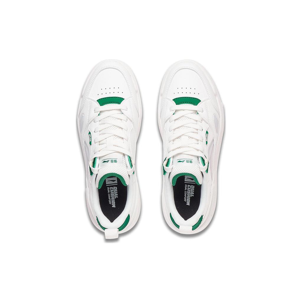 New LINING Common 80s 'White Grey Green' Women's AGCT228-1