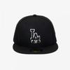 New Era Mlb La Dodgers Fitted Cap bLack Basic Outline