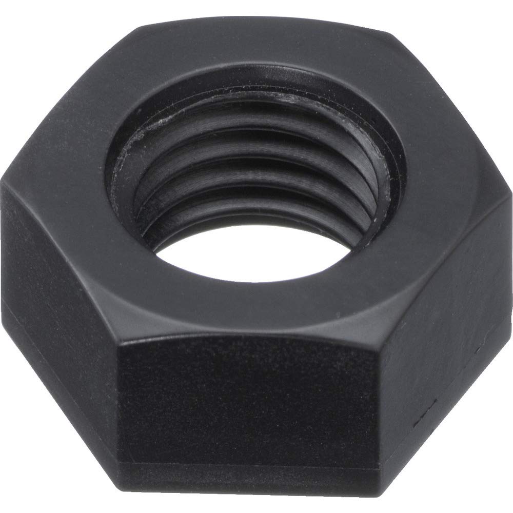 TRUSCO Glass Fiber Reinforced Polyamide MXD6 RENY Hex Pack of (Black) Nuts, M4, 50, BRENY-BKNTM4