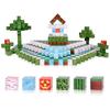 Magnet Toys Iron Suction Stone My Magnetic World Square Building Blocks Puzzle Children Birthday Gift