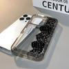 Black lace Case For iPhone 17 16 15 14 13 12 11 Pro Max Shockproof Soft Phone Case Cover 13 Pro Max 15 16 17 Air