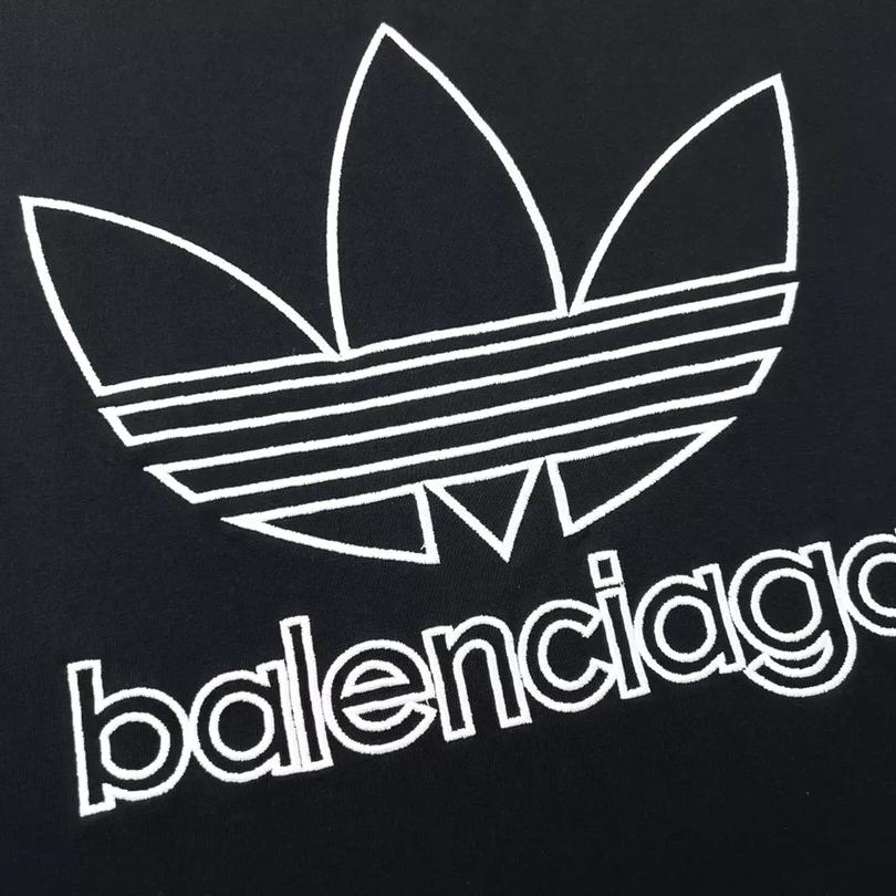 adidas Originals x Balenciaga Tričko Unisex Černá IL8282