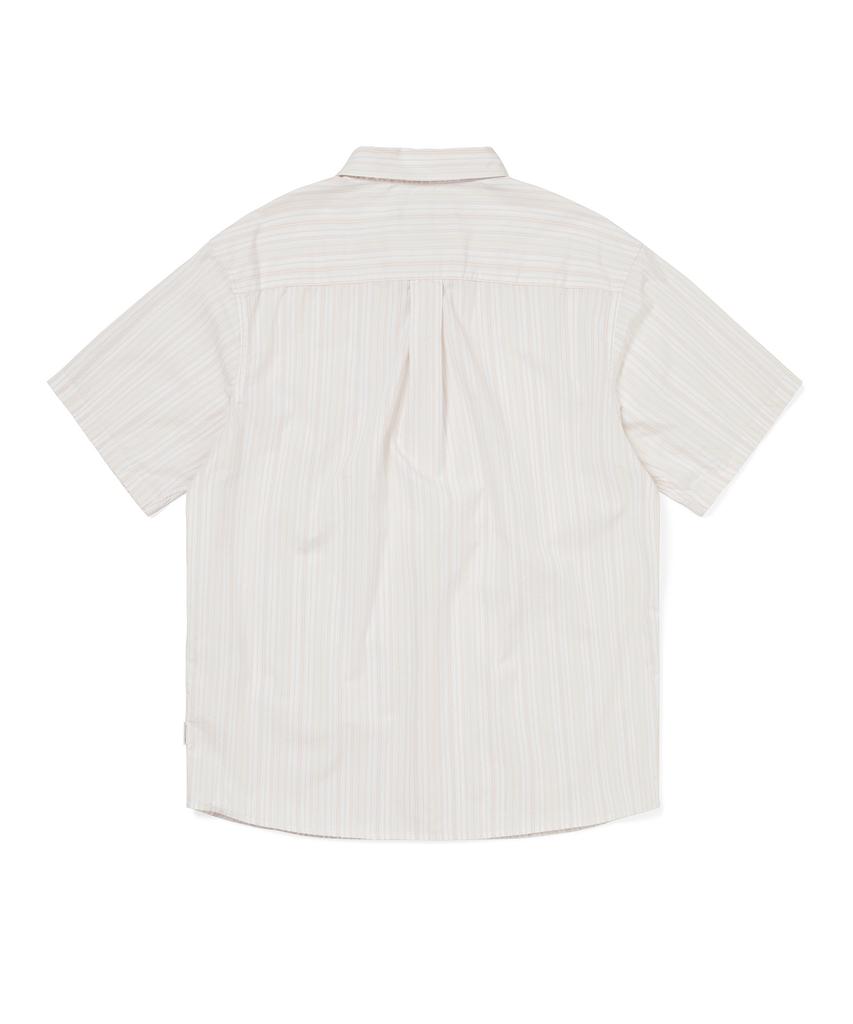THISISNEVERTHAT Striped S/S Shirt White