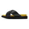 ONITSUKA TIGER Comfortable Casual Non-Slip Durable Slide Sandals Unisex Footwear Black Yellow 1183C225-002