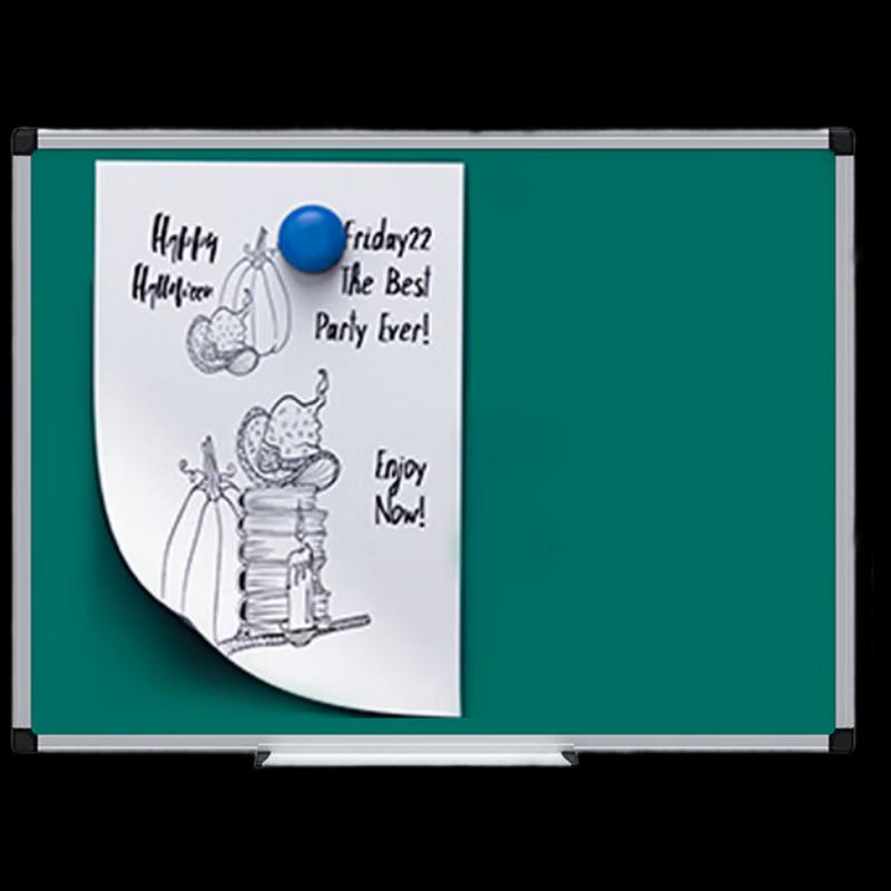 Deli Magnetic Wall-Mounted Green Chalkboard