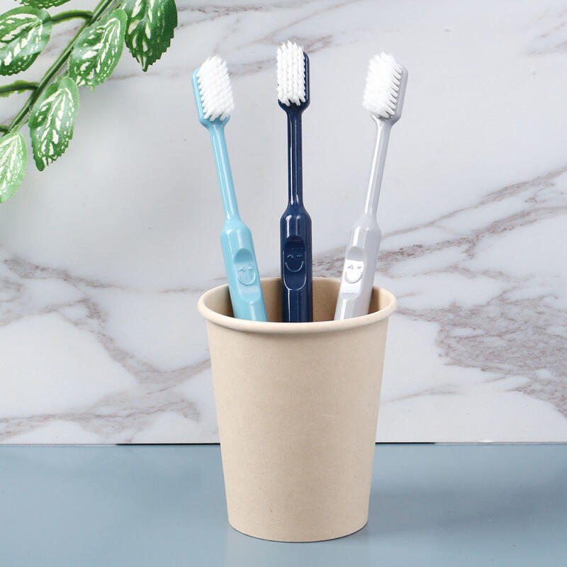 Zahnlabor Mikrofaser Zahnbürste 3er Set (Morandi-Farbe)