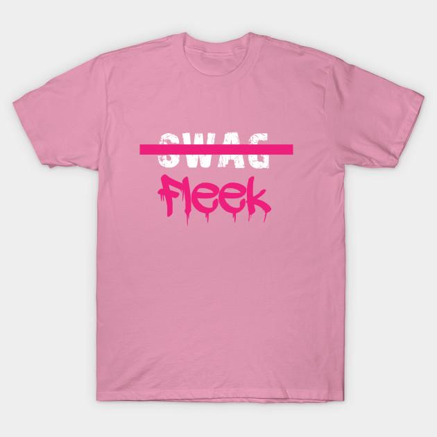 Camiseta Mujer Fleek No Swag Estampado Harajuku Kawaii Camiseta Verano Manga Corta Camiseta Femenina Top Camiseta