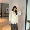 V-neck Sweater Vest Women Fall Winter Korean Solid Knitted Vests Casual Preppy Style Loose Trendy Sleeveless Sweater Vest