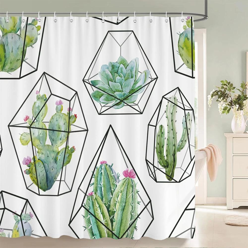 

3D Printed Fabric Shower Curtains Floral Bath Screens Waterproof Bathroom Decor with Hooks Flowers and Birds Shower Curtain W90xH180cm