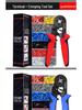 Electrician's Tube and Pin Terminal Crimping Pliers with Cold-Pressed Wire Functionality