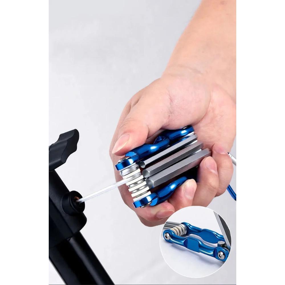 2025 Set Chei Hexagonale Pliabile Portabile Allen Metalic Sistem Metric Torx Hexagonal Cheie Fixă Șurubelniță Cheie Hexagonală Unealtă de Mână de Înaltă Calitate