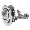 Good-Adjustable Hatch Latch Boat Cam Latch 316 Stainless Steel Polished With Back Plate For Marine Ship