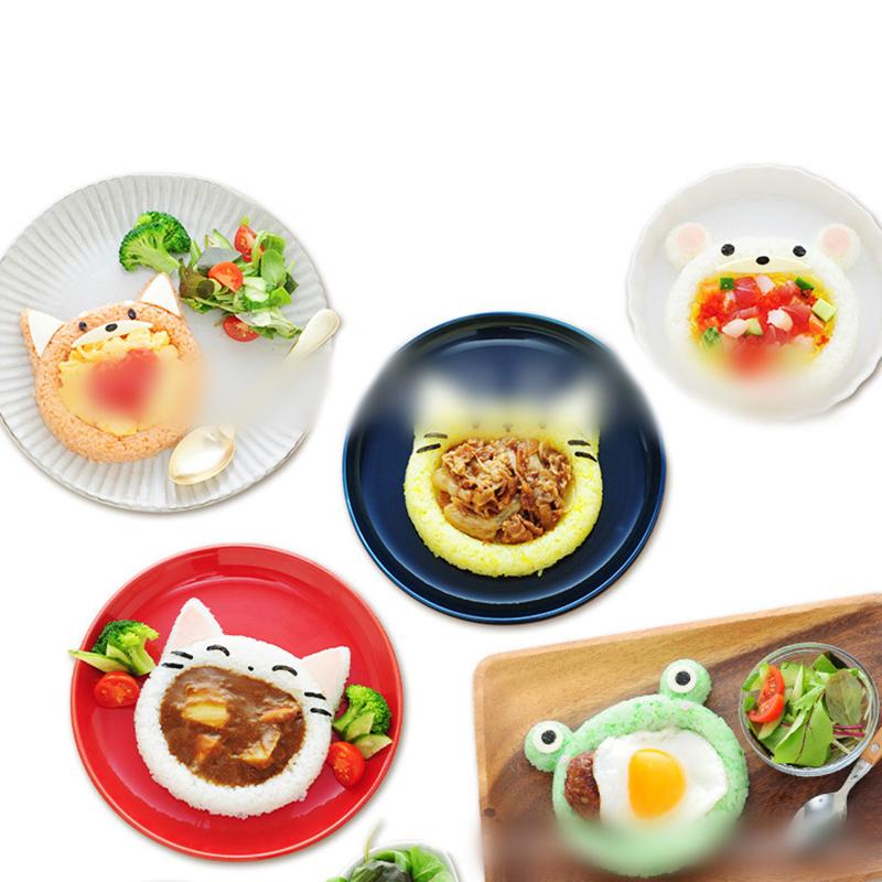 5 Pack Cute Cartoon Kids Bento Sushi Nori Rice Mould Decorating Knife Bento Machine Sandwich Diy Tools Kitchen Accessories