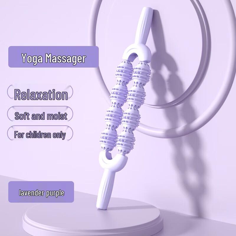 WEZHO Double-Row Calf Muscle Relaxation Roller Massager